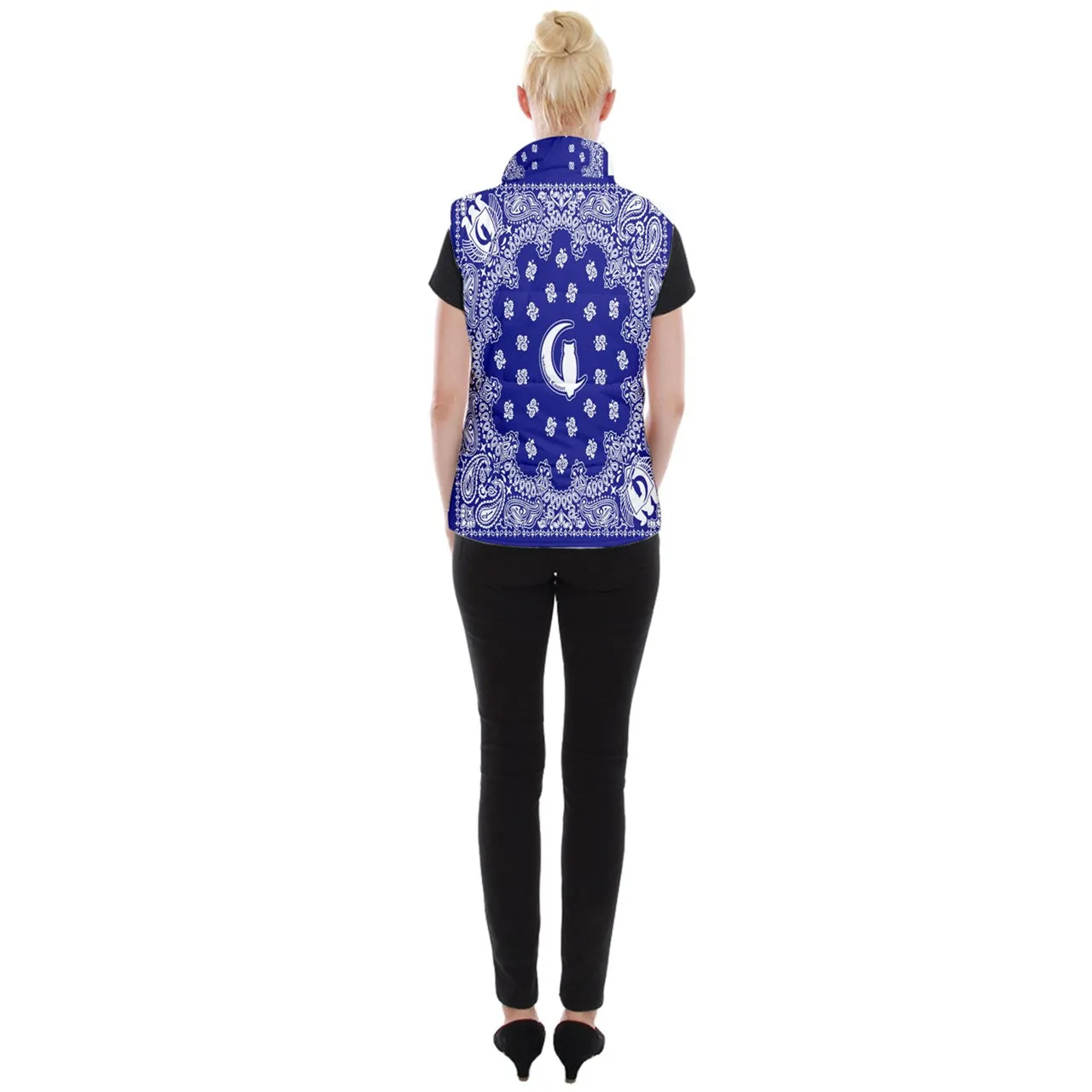 Bandana Cs'up Women's Button Up Vest