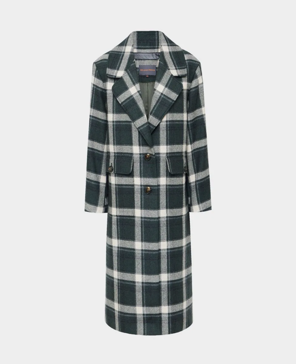 Beaumont Check Tweed Coat