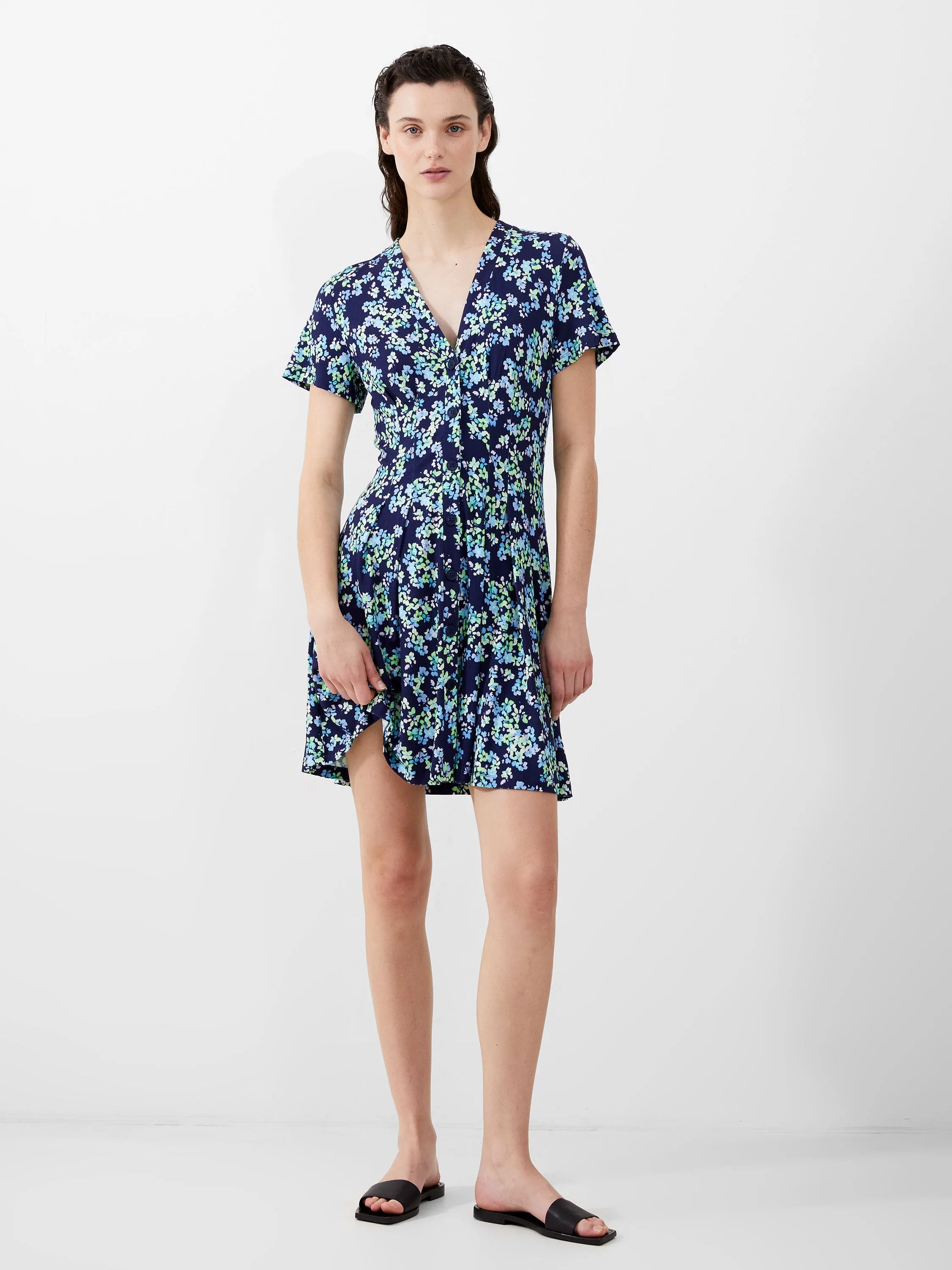 Benedetta Meadow V-Neck Dress