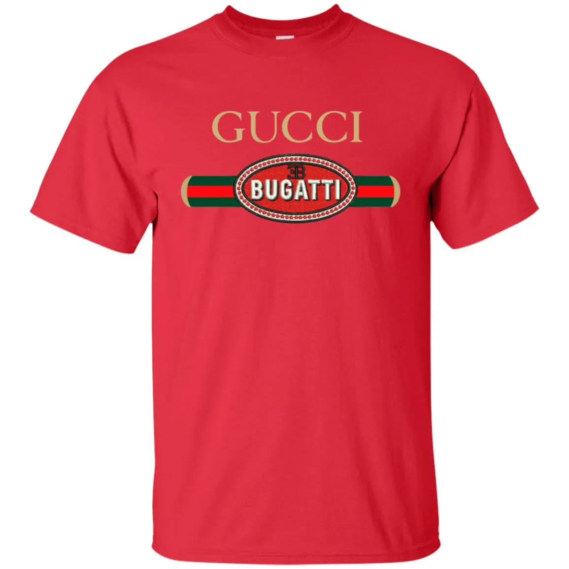 Gucci Bugatti T-shirt Men Cotton T-Shirt