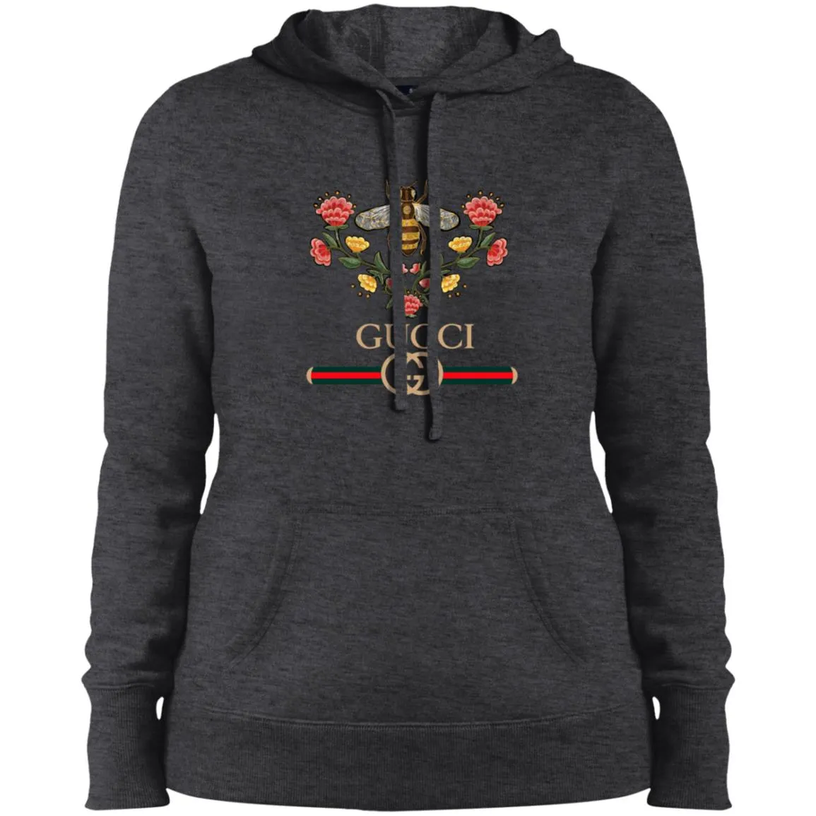 Gucci Logo T-shirt Women Hooded Sweatshirt