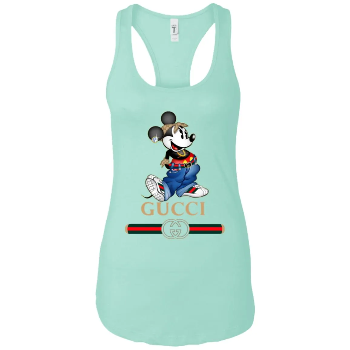 Gucci T-shirt Mouse Mickey Cartoon T-shirt Women Tank Top