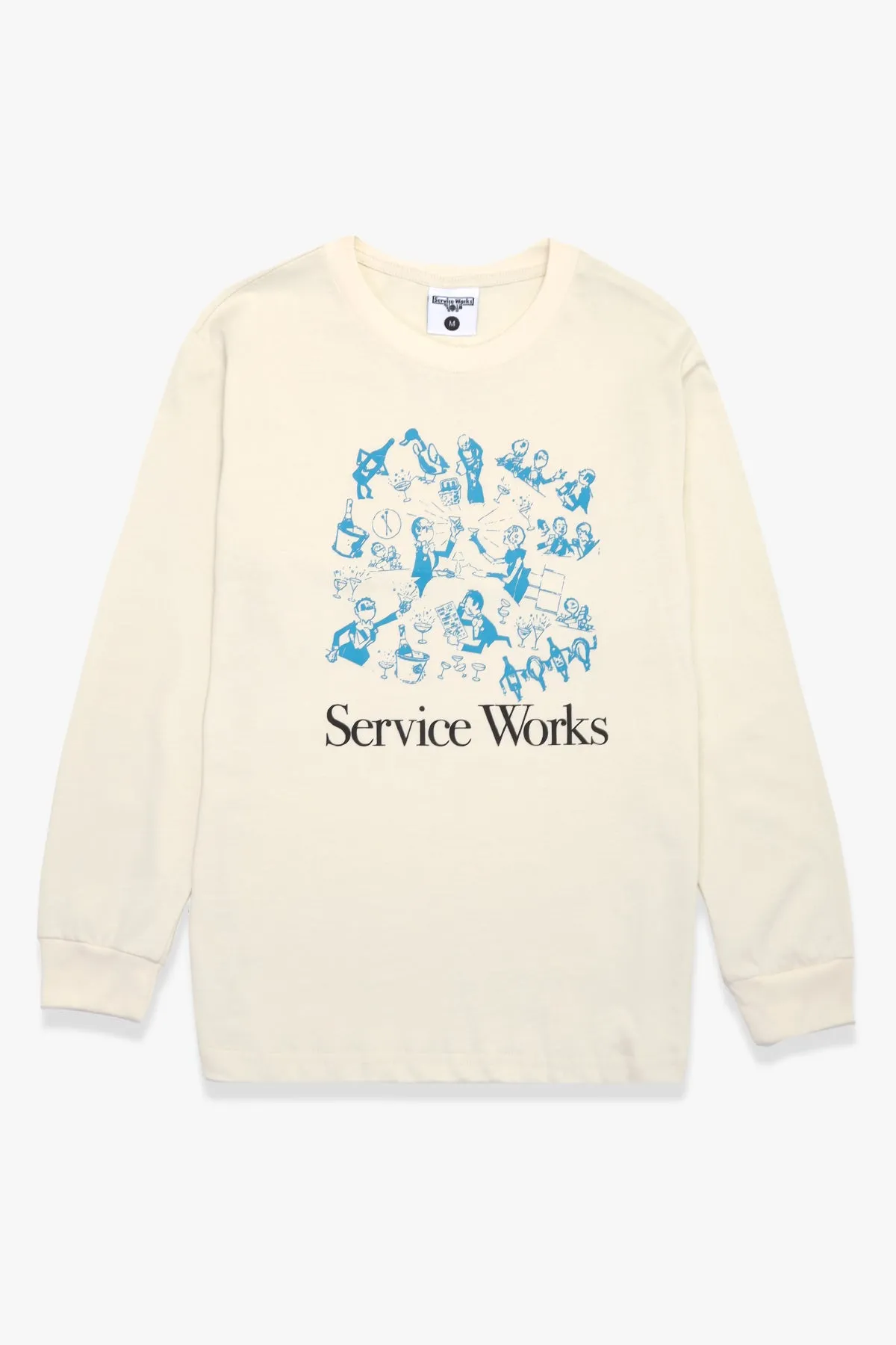 Service Works - Soiree Long Sleeve Tee - Ecru