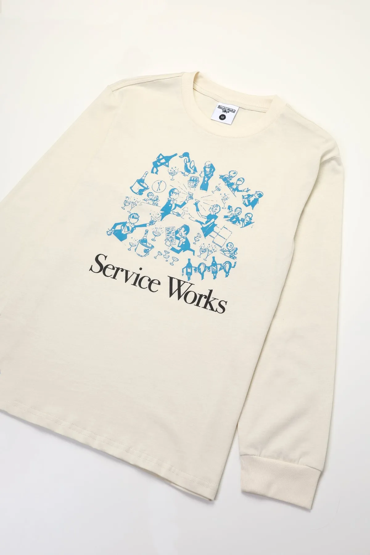 Service Works - Soiree Long Sleeve Tee - Ecru