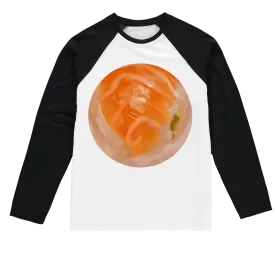 Sushi Sublimation Baseball Long Sleeve T-Shirt