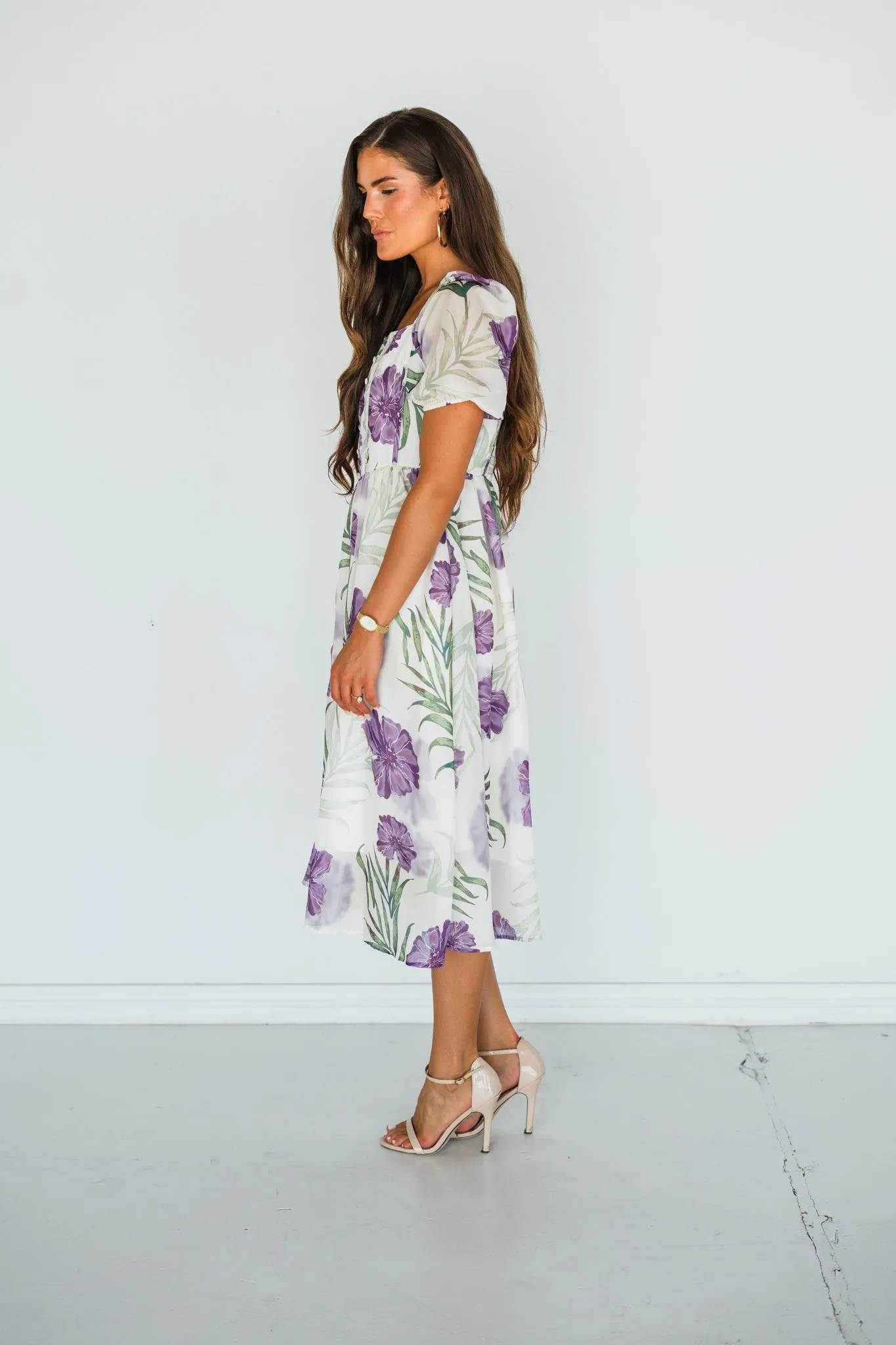 Where Happiness Begins Floral Dress