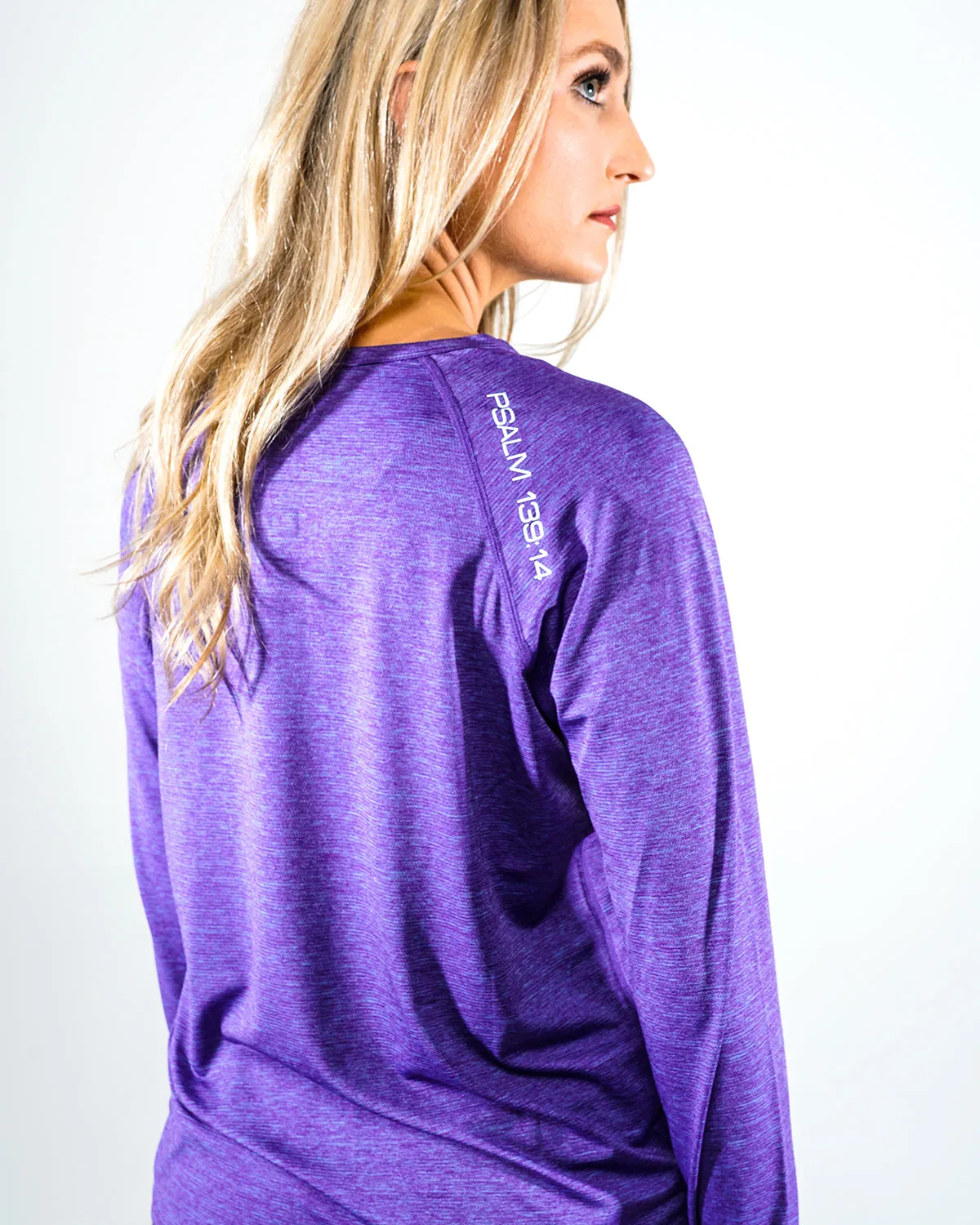 Women's Longsleeve Psalm 139:14 Performance Shirt