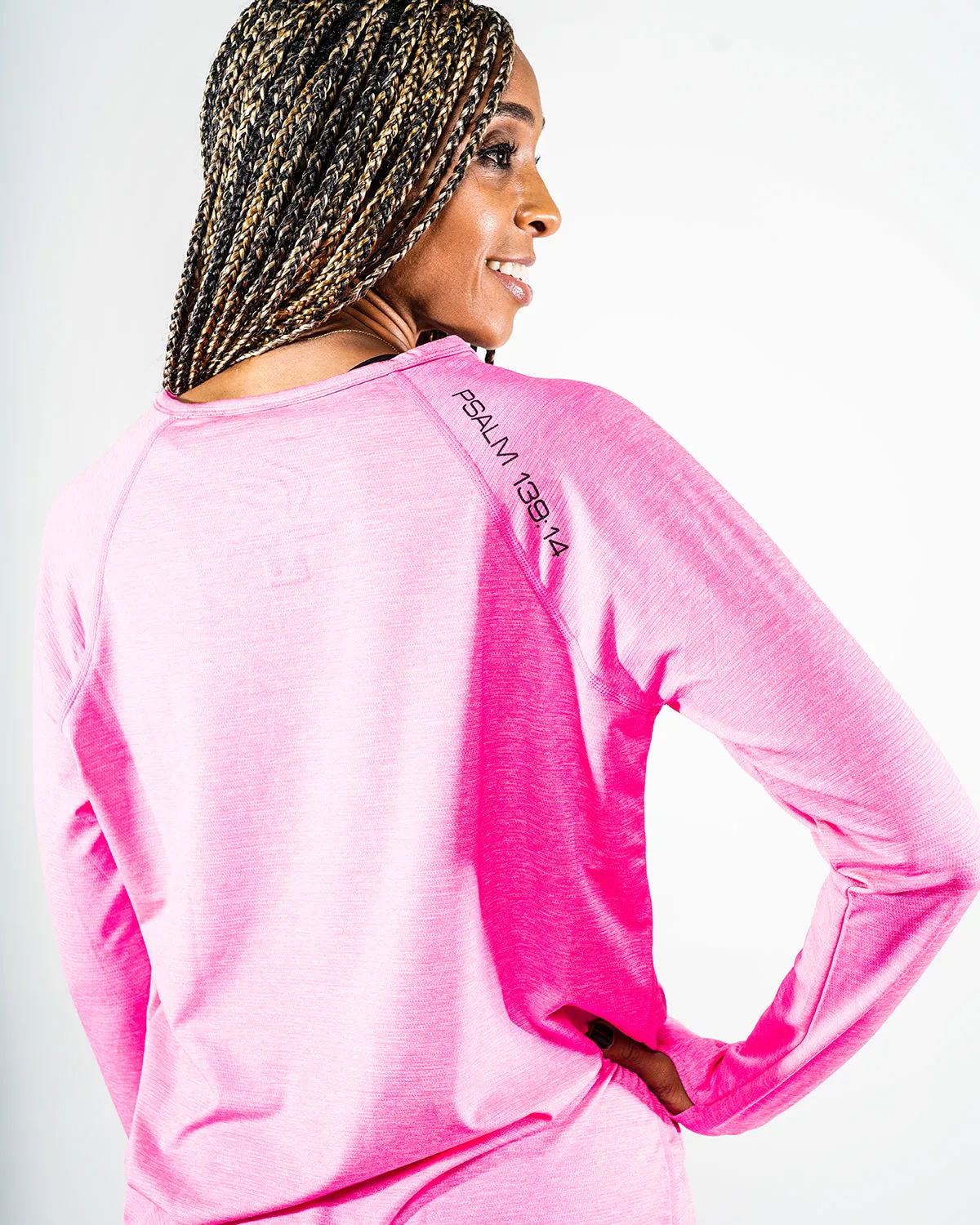 Women's Longsleeve Psalm 139:14 Performance Shirt